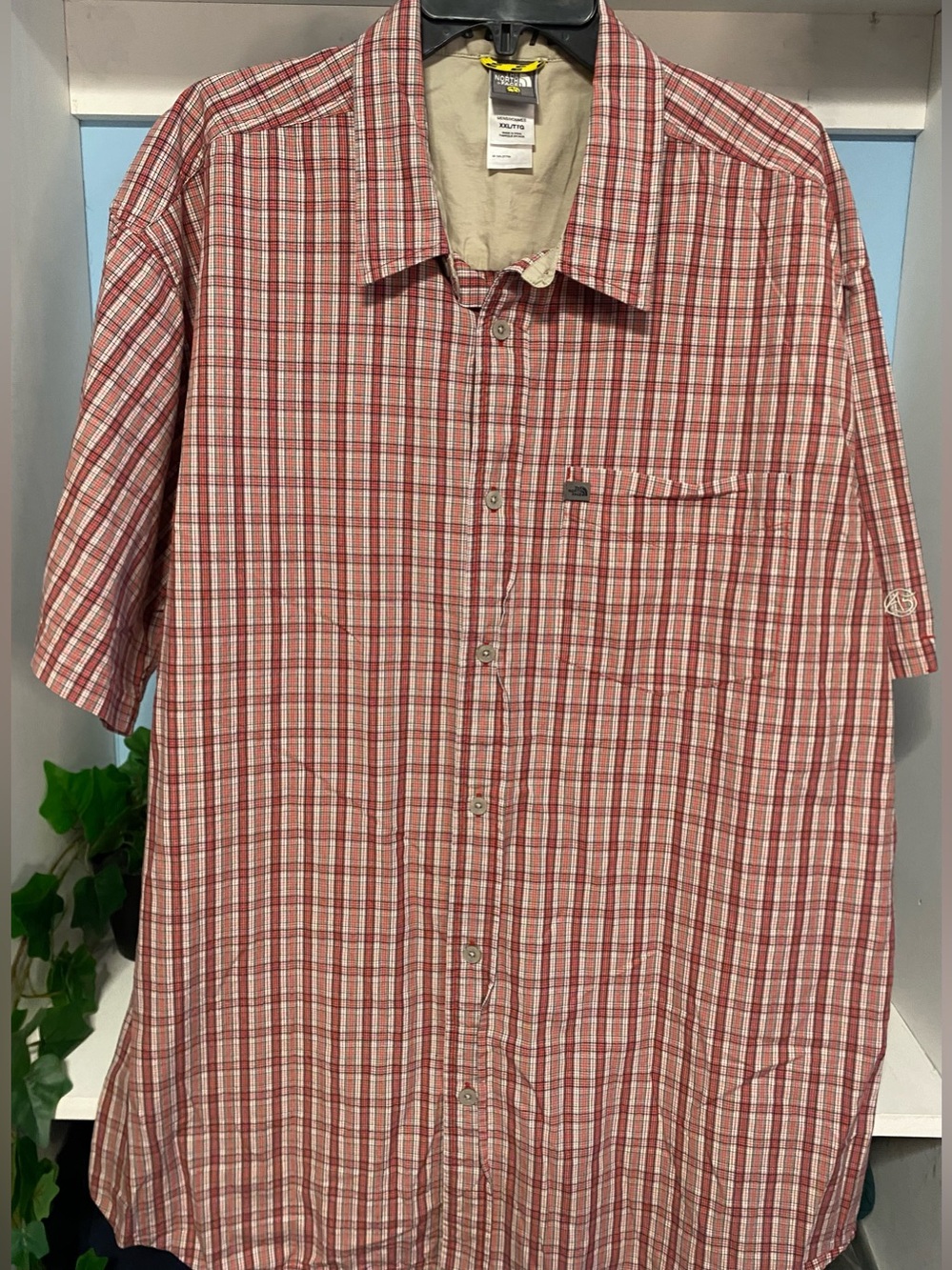 The North Face men’s casual A5 Series button up shirt XXL